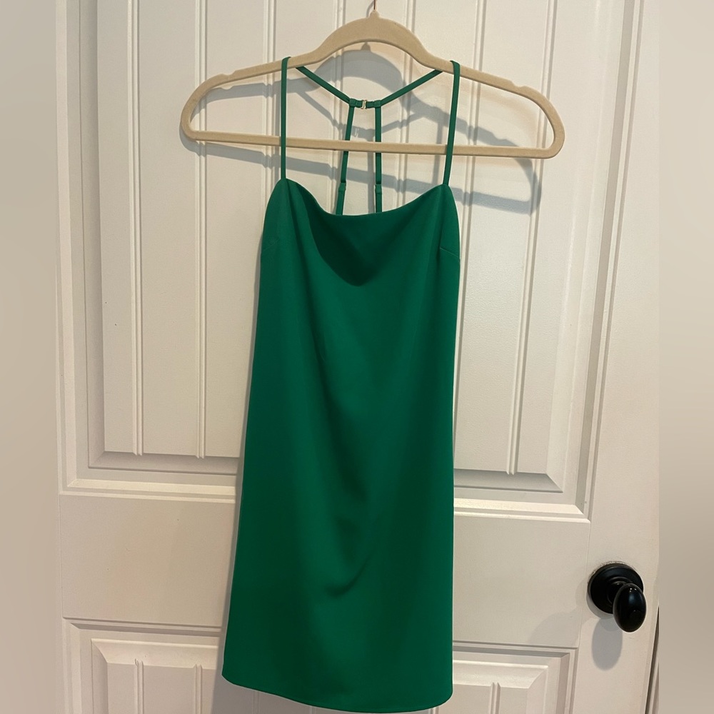 Lovers + Friends Asha dress green